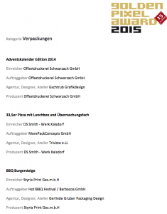 goldenpixel award 2015